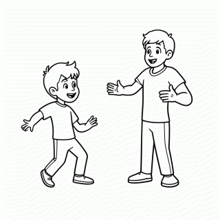 O Filho Pródigo para colorir