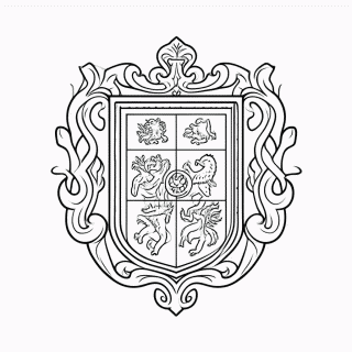 Brasao Pernambuco Estado para colorir