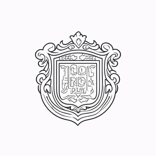 Brasao Republica Brasil — Brasões e Escudos para Colorir