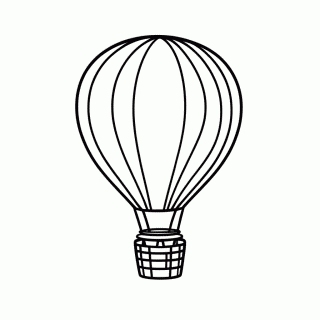 Soltar Balao para colorir