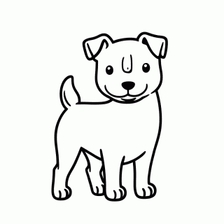 Jack Russell — Cachorros — Raças Específicas para Colorir