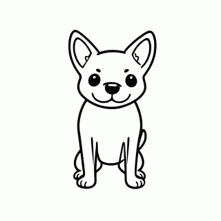 Pinscher Pequeno para colorir