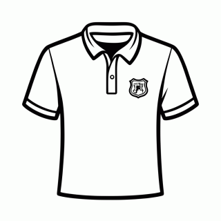 Camisa Retrô 1994 para colorir