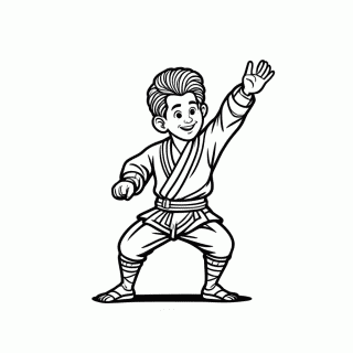 Regional Mestre Bimba — Capoeira para Colorir