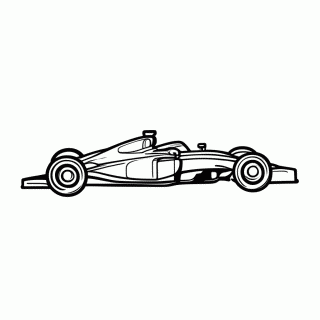 F1 Alfa Romeo para colorir