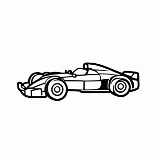 F1 Aston Martin para colorir