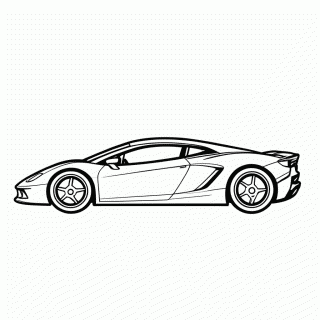 Ferrari 488 para colorir