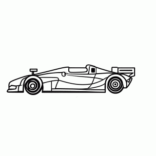 Le Mans Prototipo para colorir