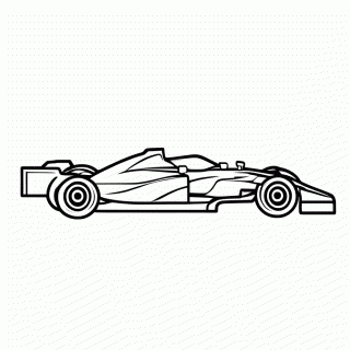 Carro F1 Williams para colorir