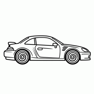 Carro Rally Dakar para colorir