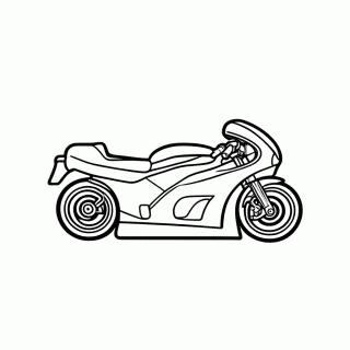 Moto Motogp para colorir