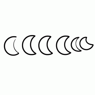 Fase Da Lua — Ciclo de Vida e Natureza para Colorir