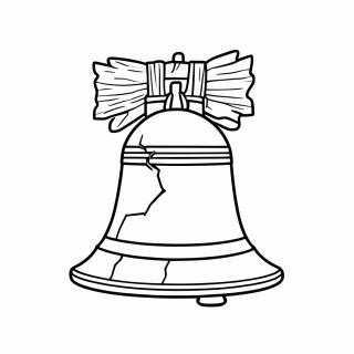 Filadélfia (Sino da Liberdade) para colorir
