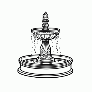 Kansas City (Fonte) para colorir