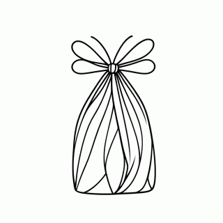 Pamonha para colorir