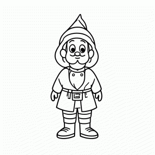 Gepeto Pai Pinoquio — Contos de Fadas Classicos para Colorir