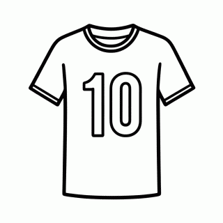 Camisa Número 10 — Copa do Mundo 2026