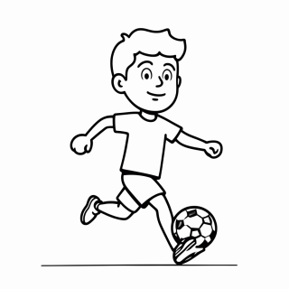 Wesley (lateral) para colorir