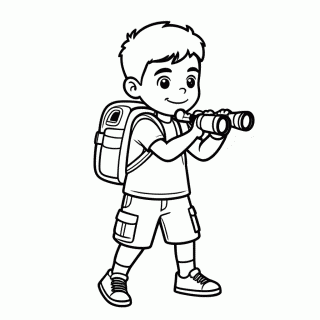 Diego Aventureiro para colorir