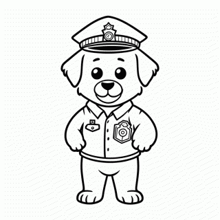 Patrulha Canina Chase para colorir