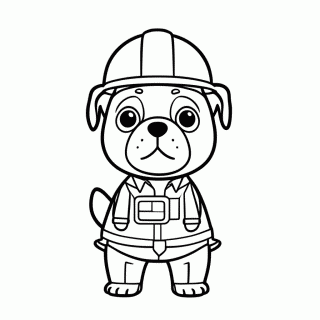 Patrulha Canina Rubble — Desenhos Populares