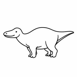 Edmontosaurus para colorir