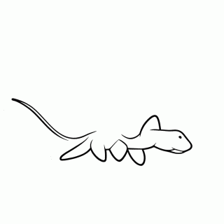 Elasmosaurus para colorir