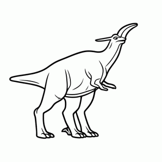 Therizinosaurus para colorir