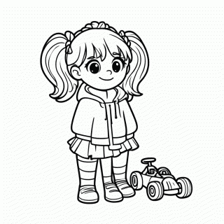 Pilota de Doces para colorir