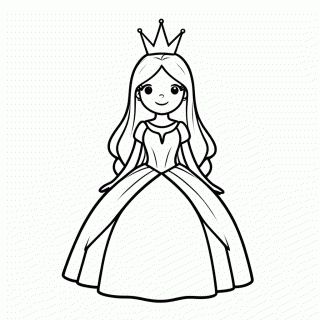 Aurora para colorir