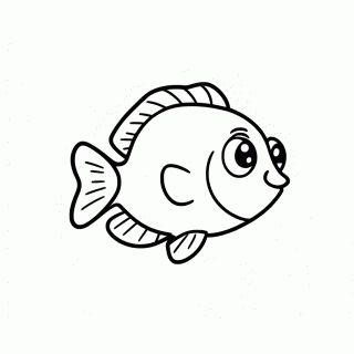Dory para colorir