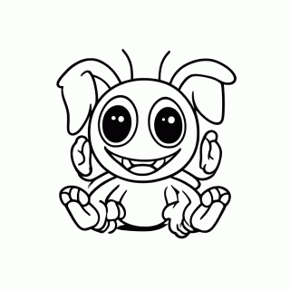 Stitch para colorir