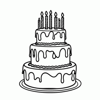 Bolo Aniversario — Doces e Sobremesas