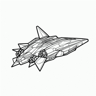 Nave Imperial para colorir