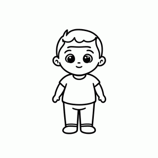 Camilo Mudando Forma para colorir