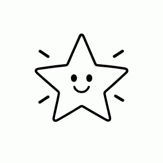 Estrela para colorir