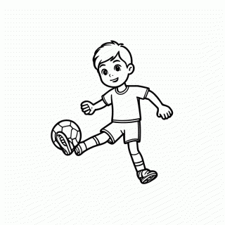 Futebol — Esportes para Colorir