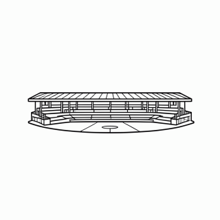 Hard Rock Stadium (Miami) para colorir