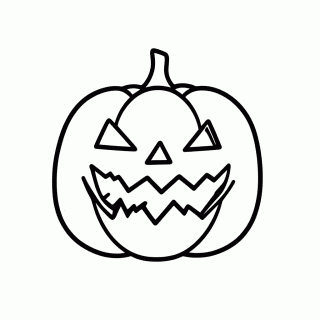 Halloween Abobora para colorir