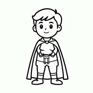 O Príncipe para colorir