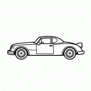 Dr Hudson Hornet para colorir