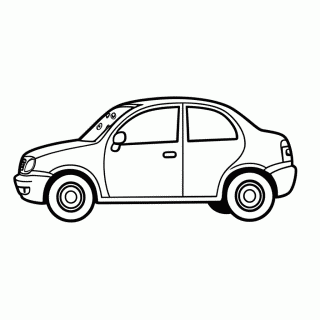 Luigi Fiat para colorir