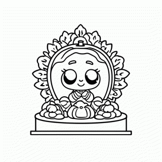 Altar De Ofrendas — Coco para Colorir