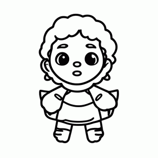 Mundo Dos Mortos — Coco para Colorir
