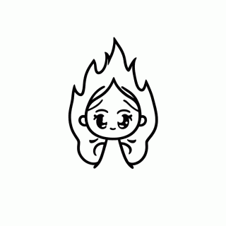 Ember (Fogo) para colorir