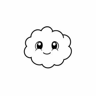 Personagem de Ar para colorir