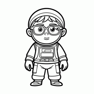 Elio para colorir