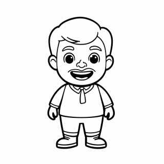 Agustin Pai para colorir