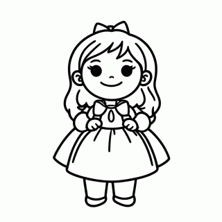 Julieta Arepas para colorir