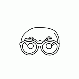 Mirabel Oculos — Encanto para Colorir